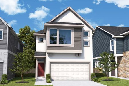 New construction Single-Family house 836 Perry Pass, Unit 32, Round Rock, TX 78664 plan The Fawn - image