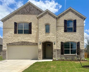 New construction Single-Family house 14728 Marrowglen Road, Fort Worth, TX 76052 Sunstone w/ Media- photo 0