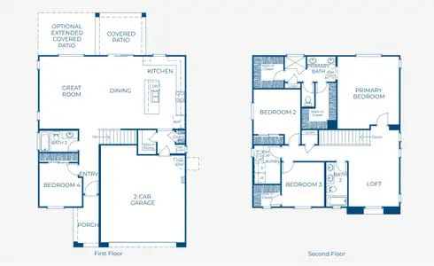 New construction Single-Family house 15611 W Hackamore Dr, Surprise, AZ 85387 plan 3503 - image