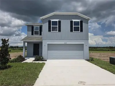 New construction Single-Family house 3889 Bluethread Wy, Poinciana, FL 34759 plan The Lavender - image