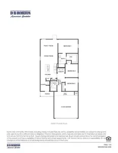 New construction Single-Family house 6217 Weezy Willow Ln, Houston, TX 77048 plan Atlanta - image