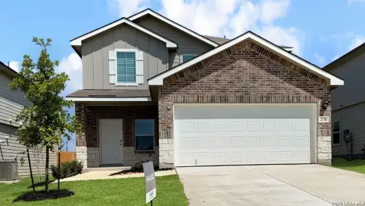 New construction Single-Family house 278 Violet Sylph, San Antonio, TX 78253 plan The Nicole - image