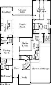 New construction Single-Family house 21011 Medina River Dr, Cypress, TX 77433 plan Giddings II - image