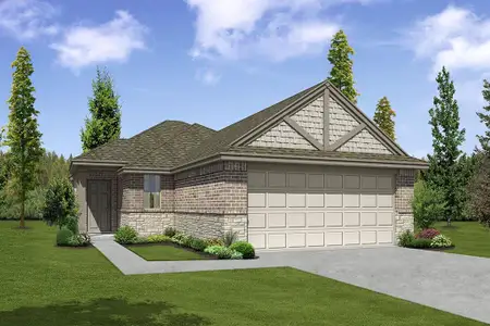 New construction Single-Family house 1605 Meadow Crest Dr, Aubrey, TX 76227 plan 1605 - image