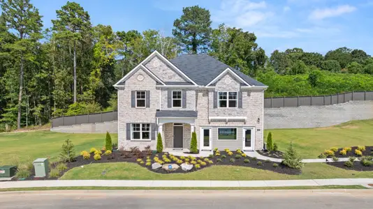 New construction Single-Family house 1248 Hollingsworth Wy, Dacula, GA 30019 plan Halton - image