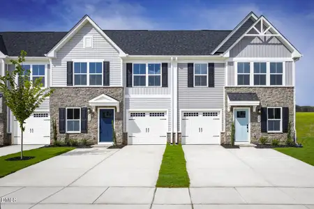 New construction Townhouse house 1405 Rollman Frm Rd, Raleigh, NC 27603 - image