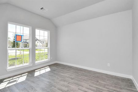 Another view of the spacious dining area. Sample photo of completed home. As-built color and selections may vary.