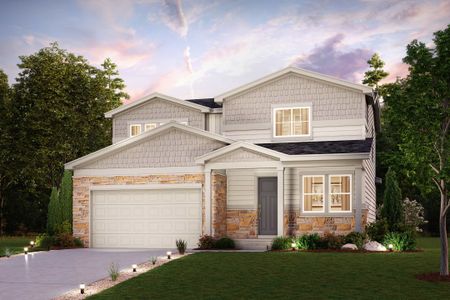 New construction Single-Family house 594 Crestone St, Johnstown, CO 80534 plan Ontario - image