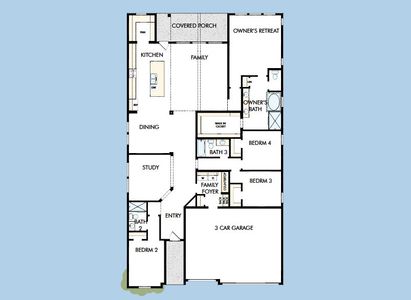 New construction Single-Family house 9032 Heronry Wy, Magnolia, TX 77362 plan The Thistle - image 3