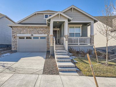 New construction Single-Family house 8761 S Riviera Court, Aurora, CO 80016 - photo 0