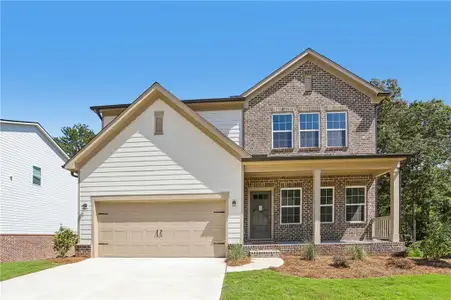 New construction Single-Family house 5348 Heron Bay Blvd, Locust Grove, GA 30248 plan Baker - image