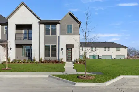 New construction Townhouse house 2520 Brunswick, Allen, TX 75013 - image