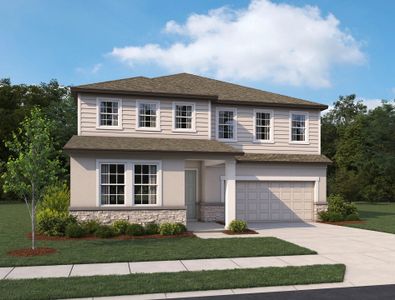 New construction Single-Family house 5977 Fresh Flora Dr, Wimauma, FL 33598 plan Duval - image