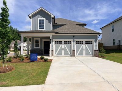 New construction Single-Family house 1801 Holmsey Cir Se, Conyers, GA 30094 plan Columbus - image