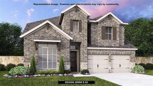 New construction Single-Family house 870 Round Mountain Pass, Georgetown, TX 78628 Design 2999W- photo 0