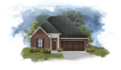 New construction Single-Family house 6010 Overcup Dr, Lumberton, TX 77657 plan Tandem II G - image