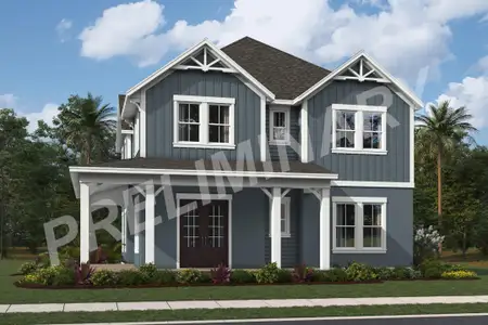 New construction Single-Family house 8056 Sw Baytree St, Palm City, FL 34990 plan Marigold - image