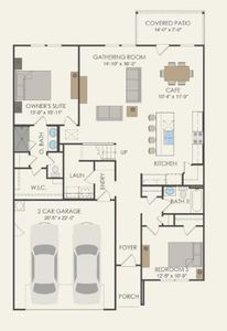 Pulte Homes, Sweetwater floor plan