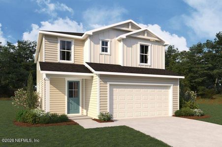 New construction Single-Family house 434 Appalachian Trl, St. Johns, FL 32259 plan Riley - image