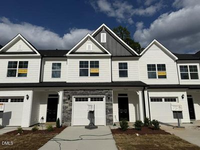 New construction Townhouse house 5420 Running Fox Ln, Durham, NC 27703 plan Bristol - image