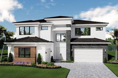 New construction Single-Family house 20448 River Run Ln, Boca Raton, FL 33434 Sumatra Grand- photo 1 1