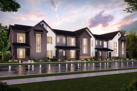 New construction Townhouse house 400 Millwall Cir, Castle Pines, CO 80108 plan Avalon - image