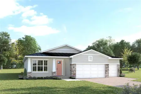 New construction Single-Family house 2281 Blue Heron Cir, Auburndale, FL 33823 plan Brooks - image