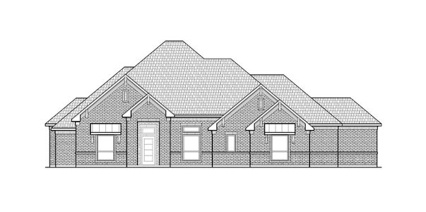 New construction Single-Family house Brock, TX 76087 plan The Ryder - image