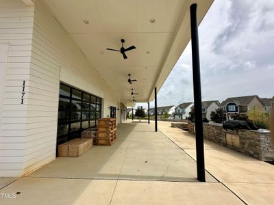 New construction Townhouse house 693 Leland Hill Circle, Zebulon, NC 27597 Litchfield- photo 11 11