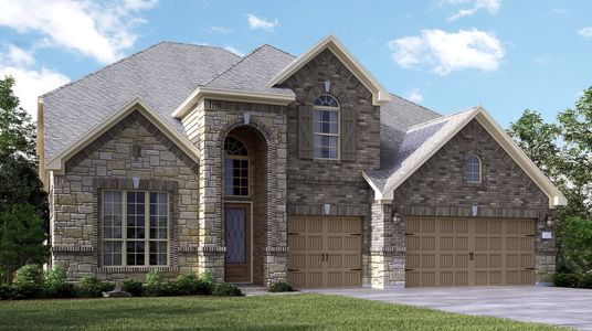 New construction Single-Family house 21107 Medina River Dr, Cypress, TX 77433 plan Whitaker - image