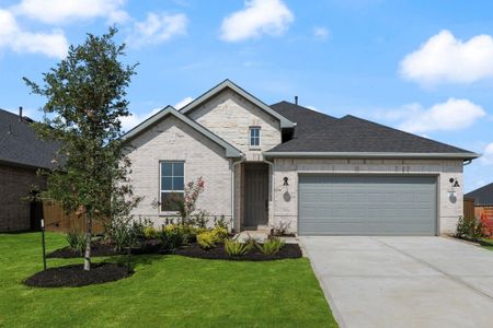 New construction Single-Family house 329 Gambels Quail Rd, Waller, TX 77484 plan Rowan U - image