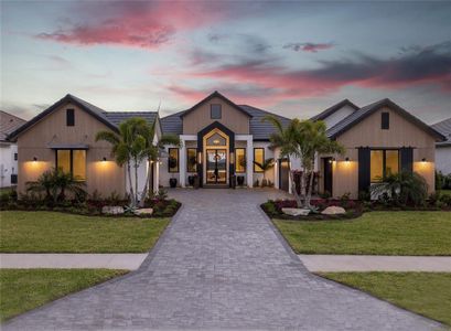 New construction Single-Family house 3135 Founders Club Drive, Sarasota, FL 34240 Pindari- photo 0