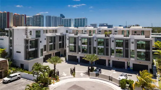 New construction Townhouse house 4008 Ne 167Th St, Unit 6, North Miami Beach, FL 33160 plan Dahlia - image