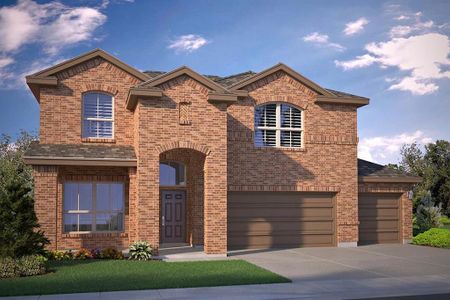 New construction Single-Family house 167 Stanton Ave, Rhome, TX 76078 plan REDROCK - image