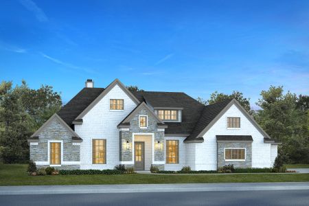 New construction Single-Family house 201 Palo Duro, Aledo, TX 76008 plan The Beaumont - image