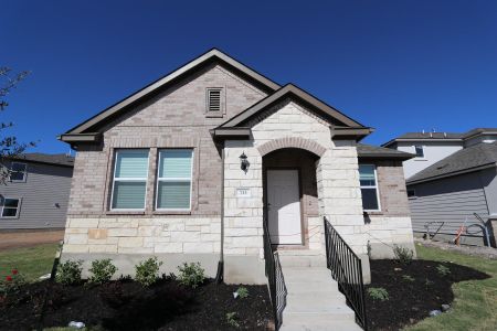 New construction Single-Family house 713 Emory Crossing Blvd, Hutto, TX 78634 Mozart- photo 0