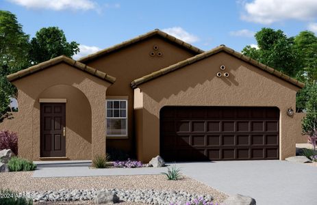 New construction Single-Family house 2112 E Grazing Meadow Lane, San Tan Valley, AZ 85140 - photo 0