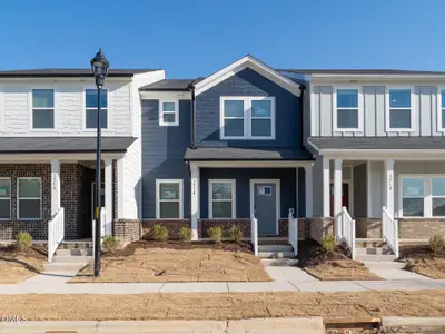 New construction Townhouse house 3514 Rosebush Dr, Zebulon, NC 27597 plan Thorton - image