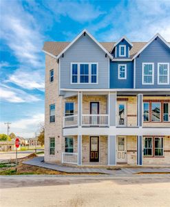 New construction Townhouse house 270 Harris Street, Lewisville, TX 75057 - photo 0