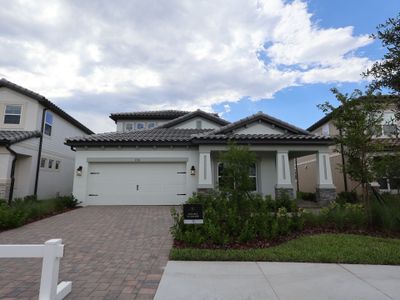 New construction Single-Family house 1734 Suttonset Trl, Zephyrhills, FL 33541 plan Newport II Bonus - image