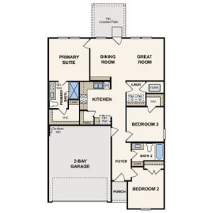 New construction Single-Family house 2520 Rose Quartz Dr, Texas City, TX 77591 plan Wren - image