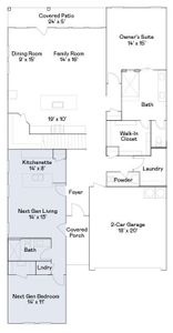 New construction Single-Family house 8215 Tidal View Dr, Katy, TX 77493 plan Larwood - image