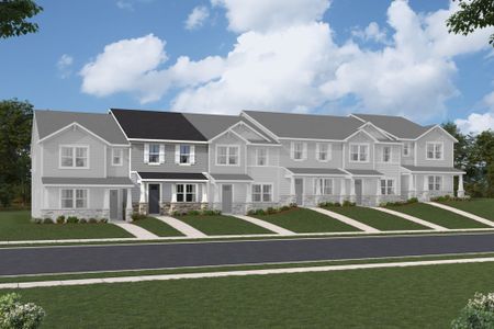 New construction Townhouse house 1955 Davis Park Rd, Gastonia, NC 28052 plan Shelby - image