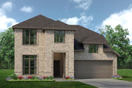 Elevation B | Concept 2440 at Hulen Trails in Fort Worth, TX by Landsea Homes