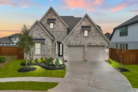 New construction Single-Family house 32502 Sweetgum Hollow Court Spg, Conroe, TX 77385 plan Justin - image