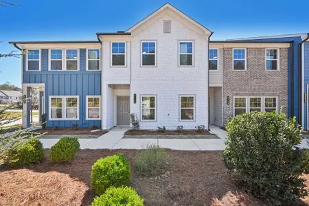 New construction Townhouse house 6116 Vaughnmere Wy, Douglasville, GA 30135 plan Calliope - image