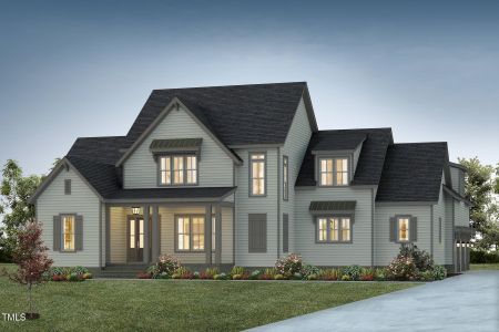 New construction Single-Family house 476 Mollie Meadow Dr, Zebulon, NC 27597 plan Brinkley - image