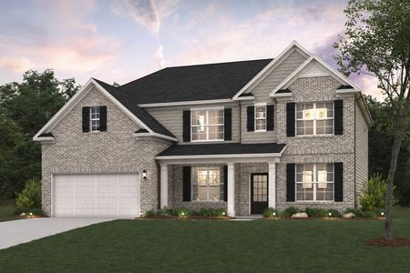 New construction Single-Family house 17 Wildflower Ridge Rd, Dallas, GA 30157 plan Birch - image