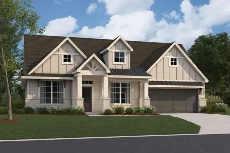 New construction Single-Family house 21007 Red Arbutus Ct, Tomball, TX 77377 plan Angelina - Premier Collection - image