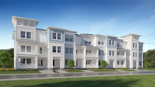 New construction Townhouse house 1409 W Chestnut St, Tampa, FL 33607 plan Plant - image